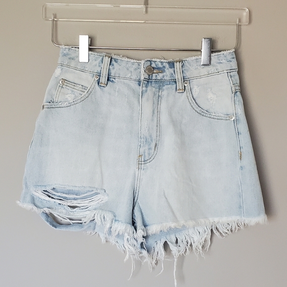 Urban Outfitter x Rolla's Dusters High Rise Relaxed Jean Shorts - Picture 8 of 8